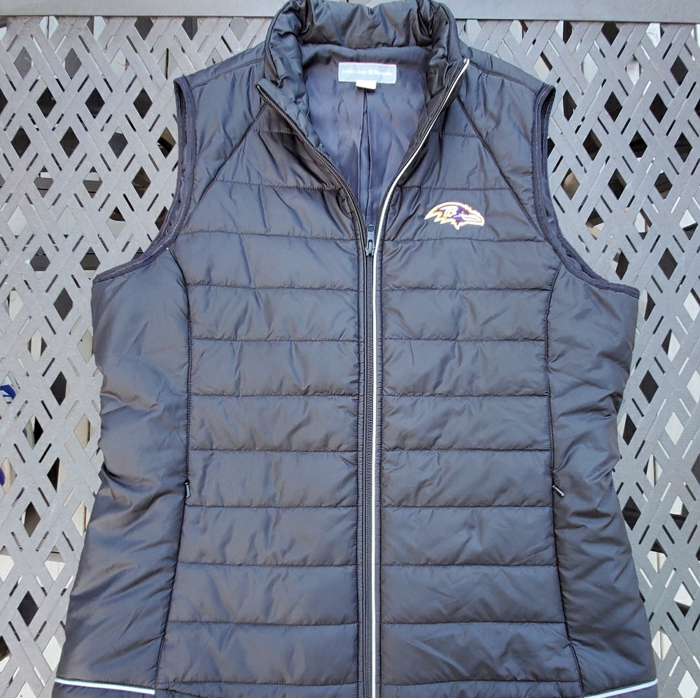 Baltimore ravens light down vest